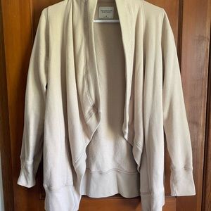 Abercrombie sweatshirt cardigan